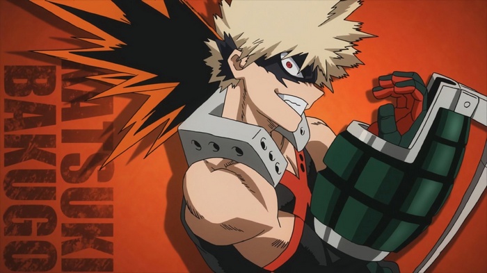Katsuki Bakugo from Boku no Hero Academia