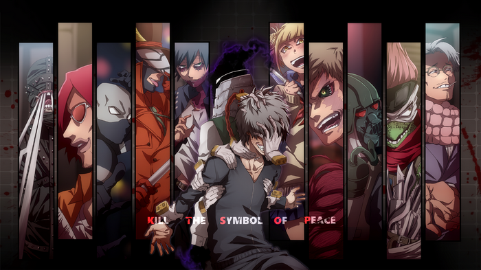 Boku no Hero Academia villains Kill the Symbol of Peace