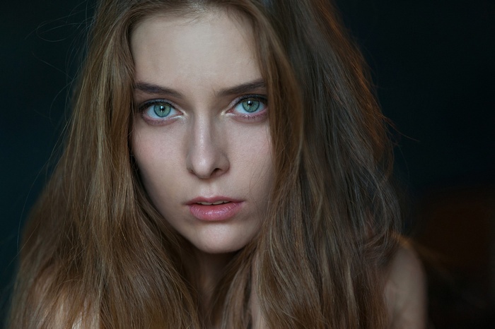 Portrait of Amina Katinova by Maxim Maximov
