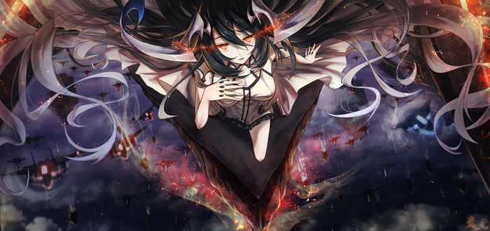 Kantai Collection Anchorage Water Demon anime girl