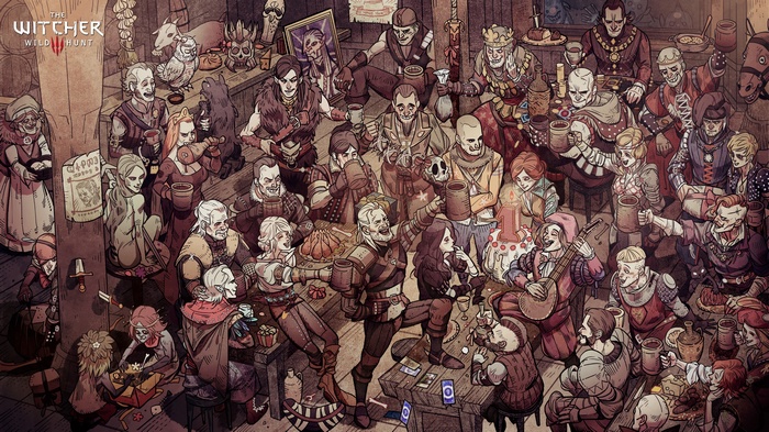 The Witcher 3: Wild Hunt Tavern Gathering