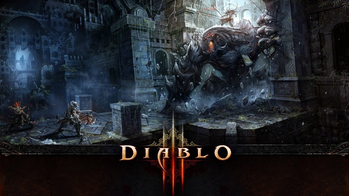 Diablo III: Reaper of Souls - Creature and Barbarian Battle