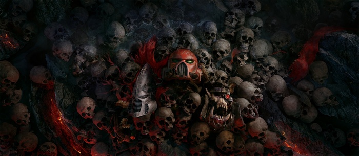Warhammer 40,000 Dawn of War 3 Skulls and Helmets