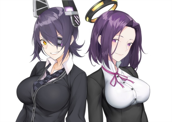 Tenryuu and Tatsuta from Kantai Collection