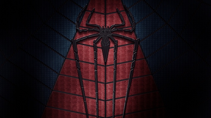 Spider-Man Logo on a Textured Suit