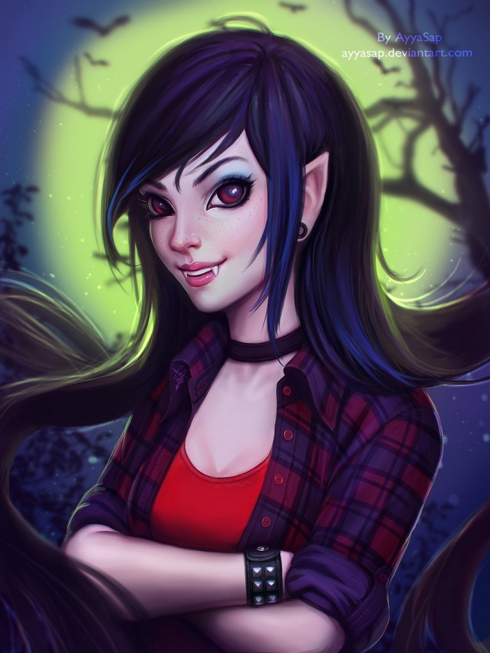 Marceline the Vampire Queen from Adventure Time