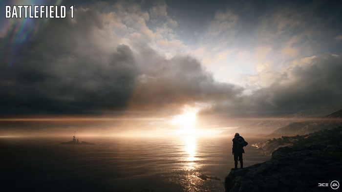 Battlefield 1 video game title screen