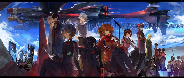 Neon Genesis Evangelion, anime, Makinami Mari Illustrious, Rebuild of Evangelion
