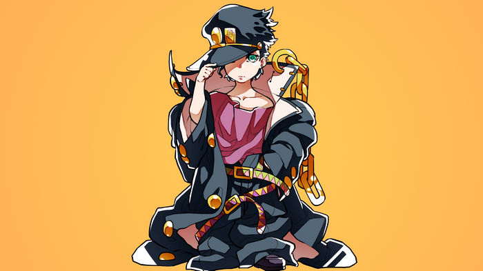 Jotaro Kujo from JoJo's Bizarre Adventure
