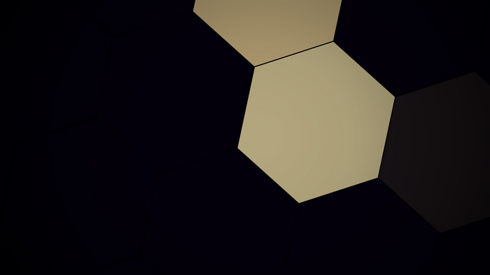 Abstract Hexagon Pattern