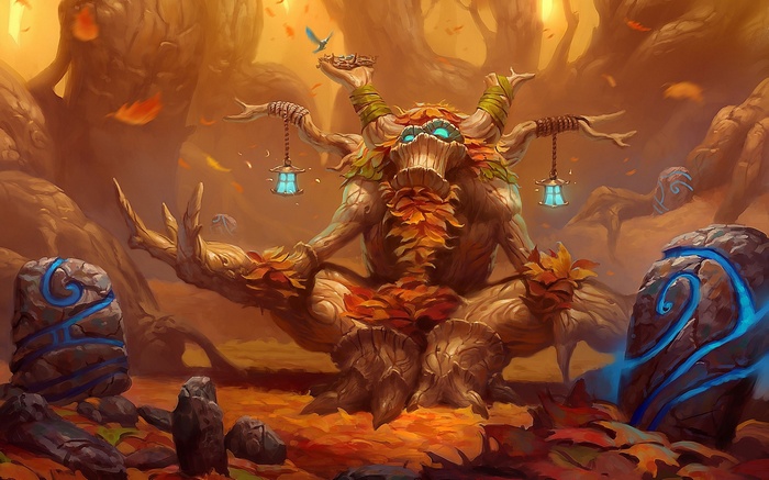 Hearthstone: Heroes of Warcraft,  World of Warcraft, Hearthstone, druids, fantasy art, video games