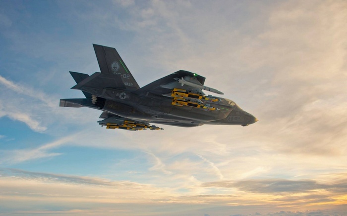 Lockheed Martin F-35 Lightning II in flight