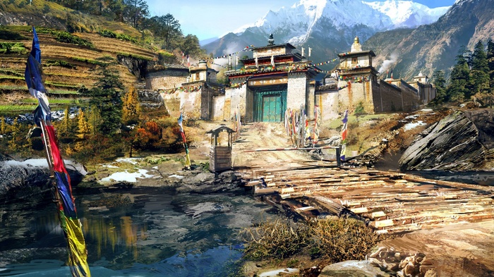Far Cry 4 Monastery in the Himalayas