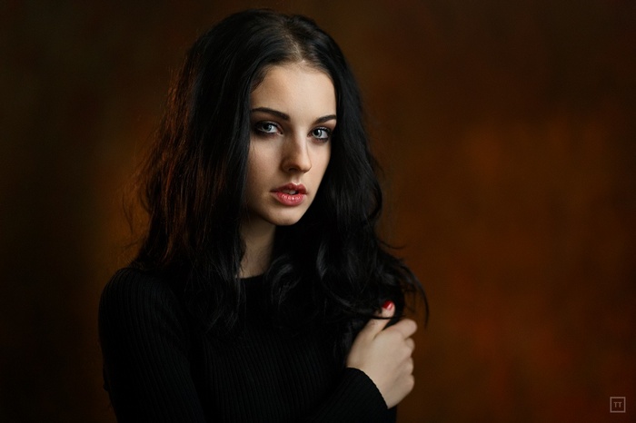 Portrait of Alla Berger, a model