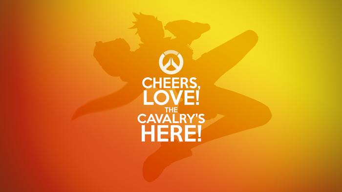 Tracer Overwatch Cheers Love The Cavalry's Here
