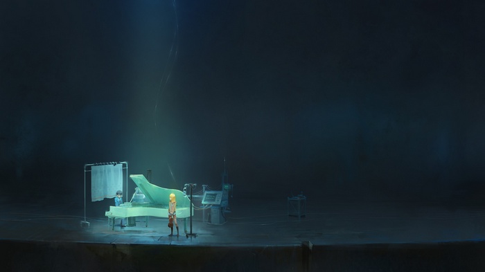 Shigatsu wa Kimi no Uso piano scene