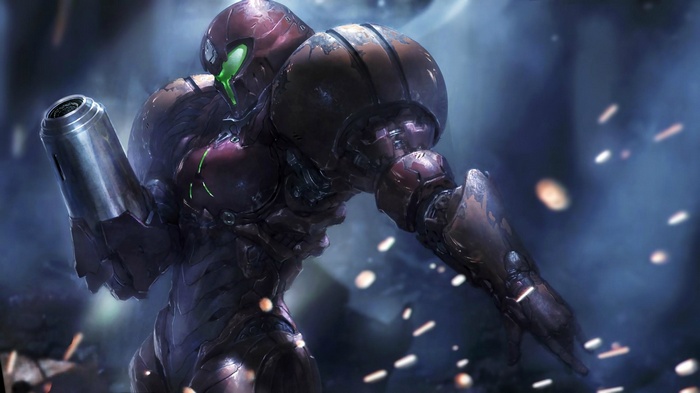 Samus Aran in Metroid Power Suit