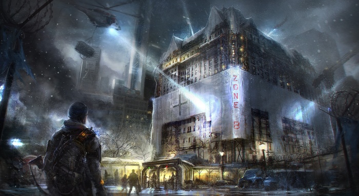 Tom Clancy's The Division concept art of Zone B