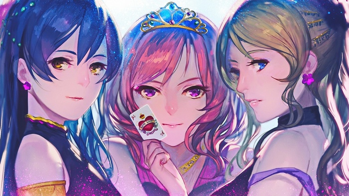 Love Live! Sonoda Umi, Ayase Eri, Nishikino Maki