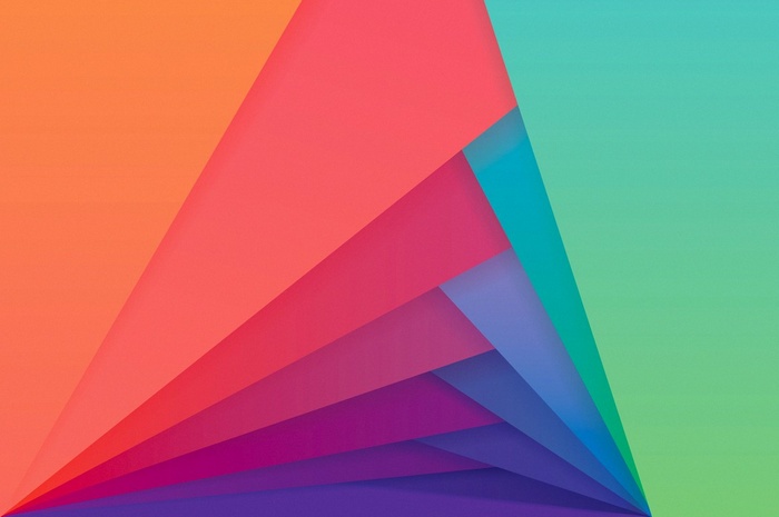 Material Design Layers of Color