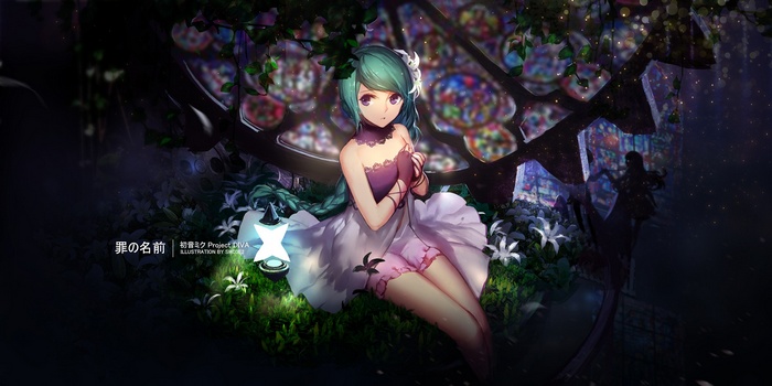 Hatsune Miku Project DIVA illustration by swd3e2