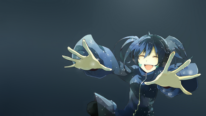 Enomoto Takane smiling with arms outstretched