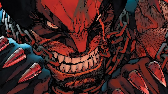 Wolverine with Spiked Gauntlets and Chains