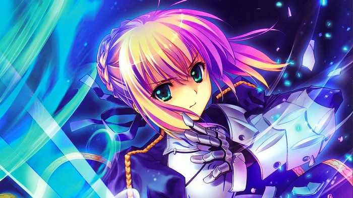 Saber from Fate/Zero anime