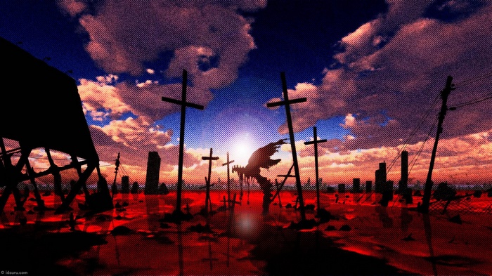 anime, artwork, Neon Genesis Evangelion