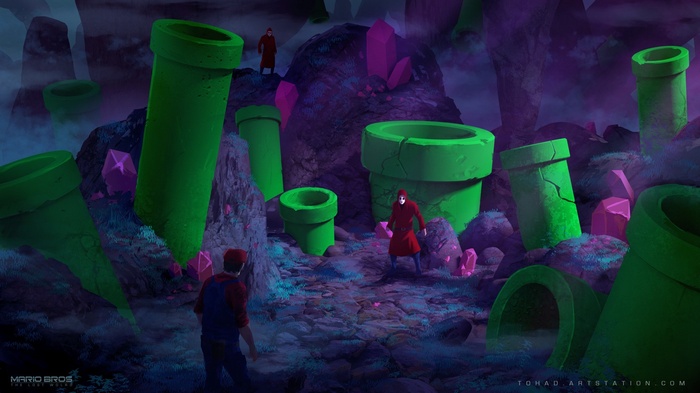 Super Mario Bros. The Lost World artwork