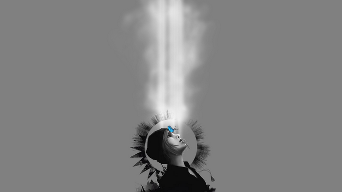 Chloe Price from Life Is Strange with a butterfly