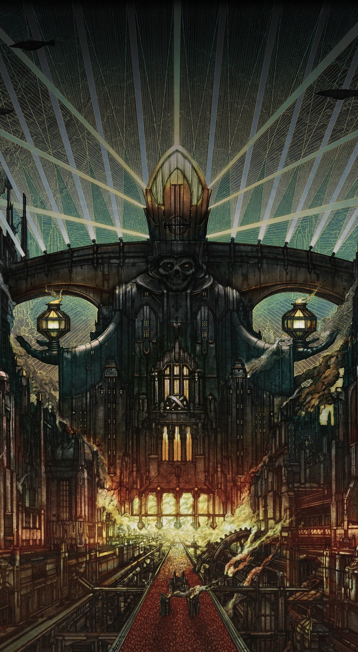 portrait display, Ghost B.C., Meliora, ghost
