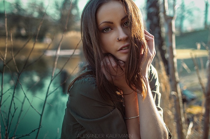 Portrait of a woman by Alexander Kaufmann
