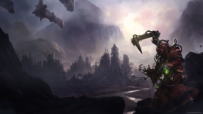 Adeptus Mechanicus in Warhammer 40,000 Landscape