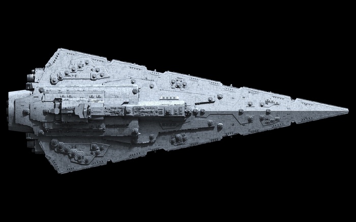 Star Wars Imperial Star Destroyer artwork