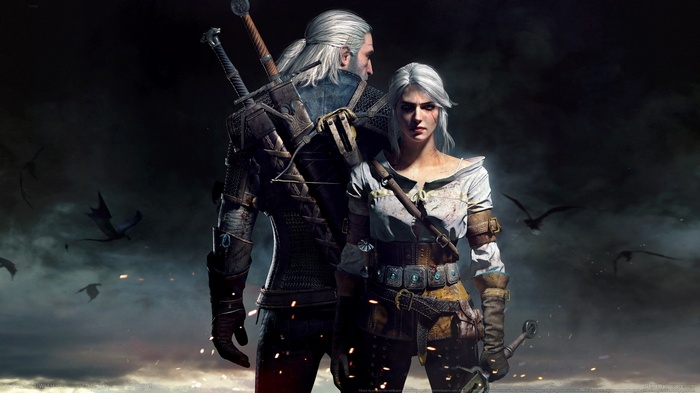 Geralt and Ciri from The Witcher 3: Wild Hunt