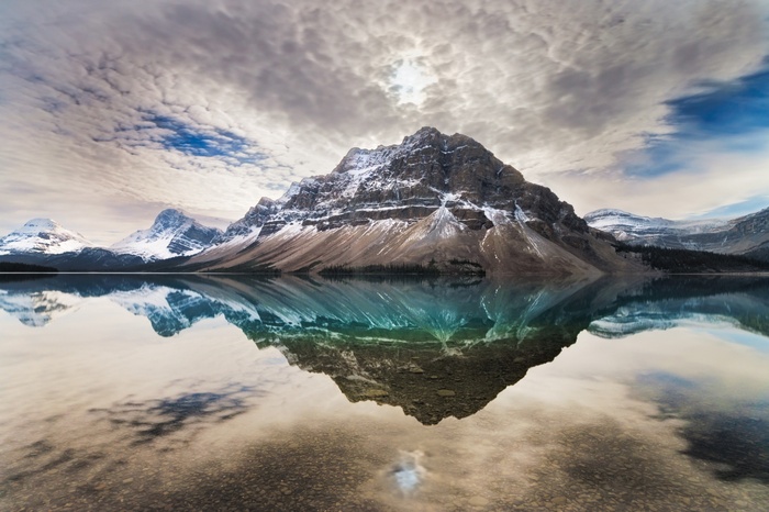 nature, landscape, Bow Lake
