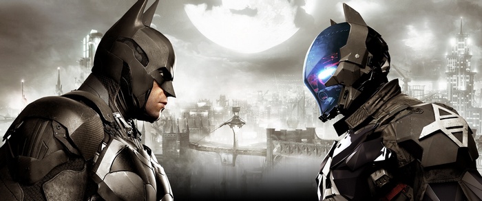 Batman and Arkham Knight face off in Gotham City
