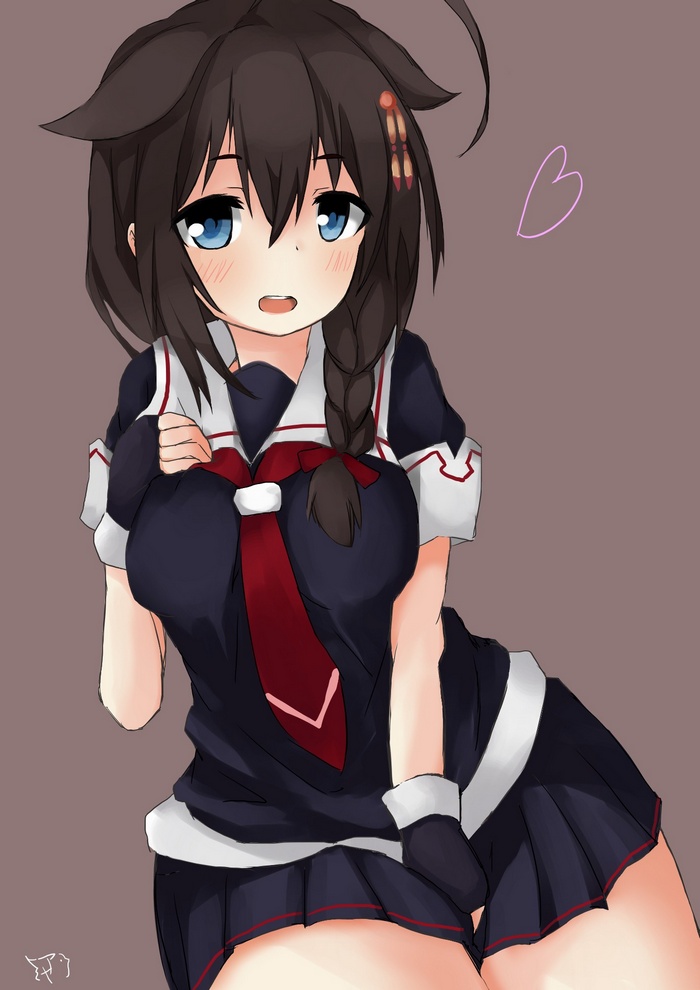 Shigure from Kantai Collection anime girl