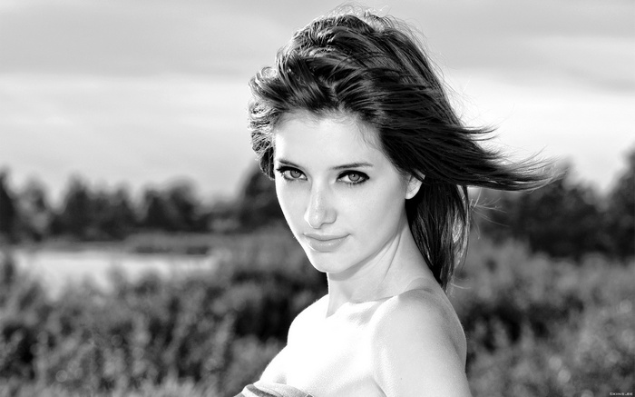 Susan Coffey in a black and white portrait