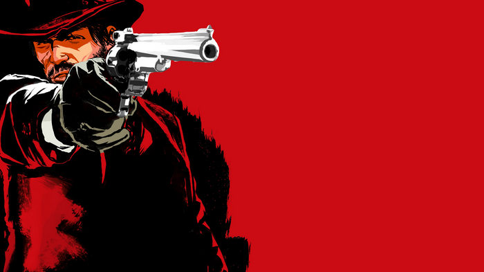 Red Dead Redemption John Marston with Gun