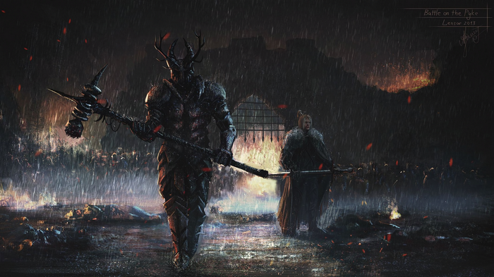 Battle on the Pyke from Game of Thrones