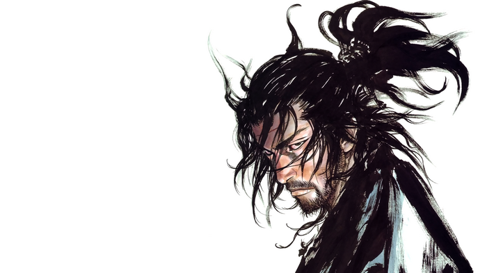 manga, musashi, Vagabond