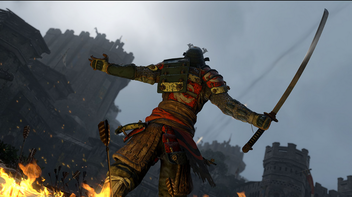 For Honor Samurai with Katana