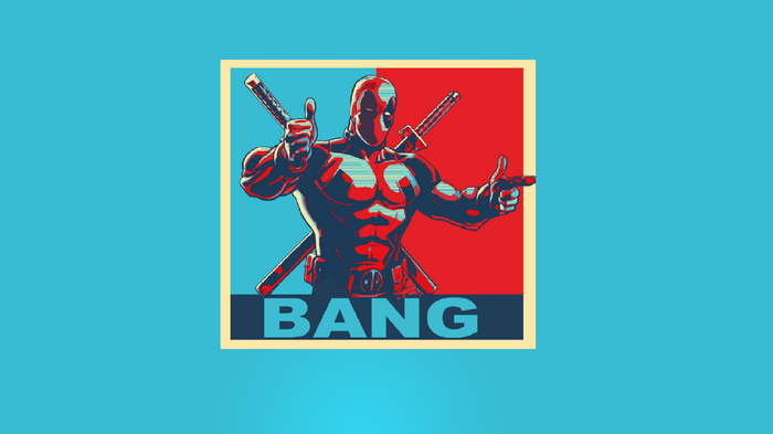 Deadpool "BANG" Poster