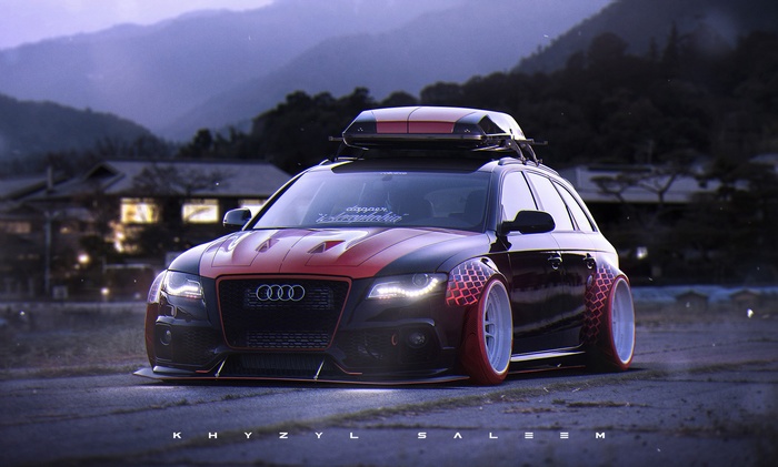 Audi RS4 Avant by Khyzyl Saleem
