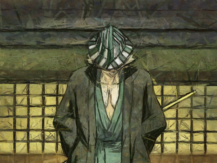 Urahara Kisuke from Bleach fan art