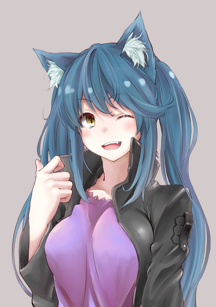 Albireo from Yumekui Merry winks with cat ears