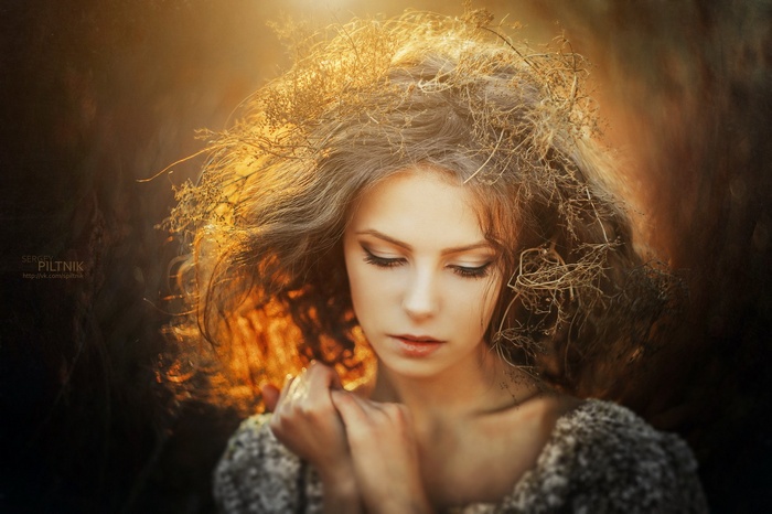 Sergey Piltnik's portrait of Ksenia Malinina