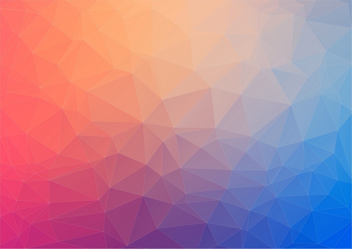 Low poly geometric gradient texture